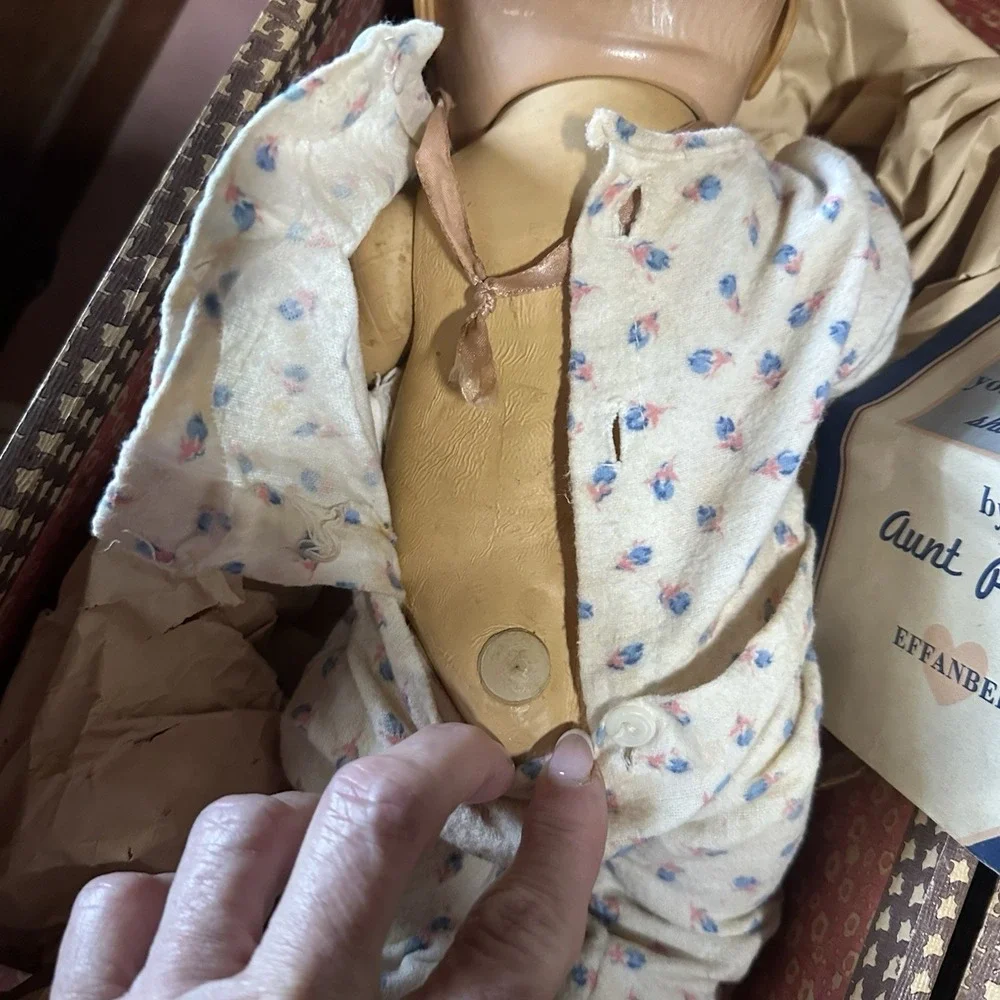Effanbee 1930's Dy Dee 15in Drink and Wet Doll with MANY Original Accesories